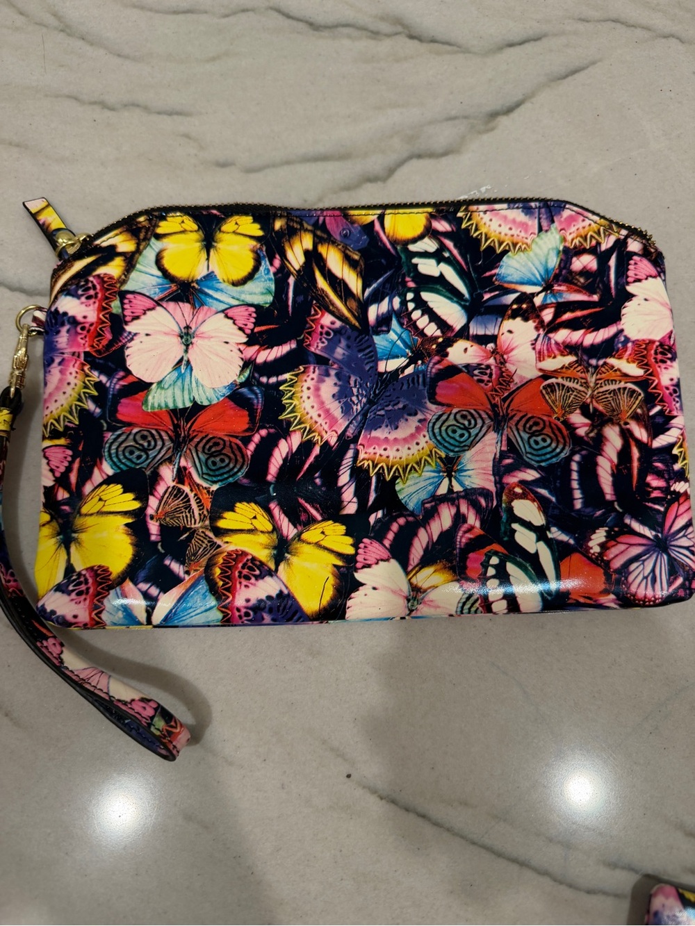 LODIS Multicolor Butterfly Wristlet Pouch and Coin Purse NWOT - Picture 6 of 11